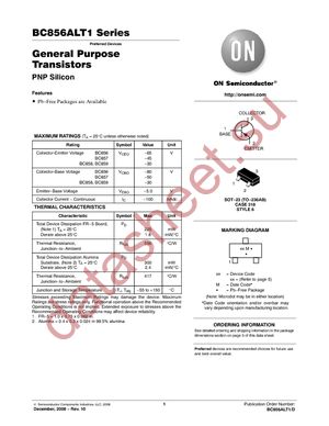 BC856ALT3G datasheet  